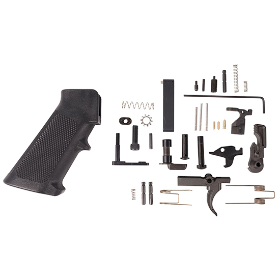 AM LOWER PARTS KIT AR15 MILSPEC PISTOL GRIP BLK - Hunting Accessories